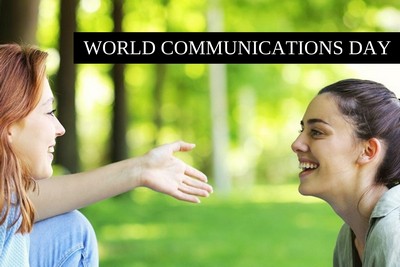 World Communications Day stamp